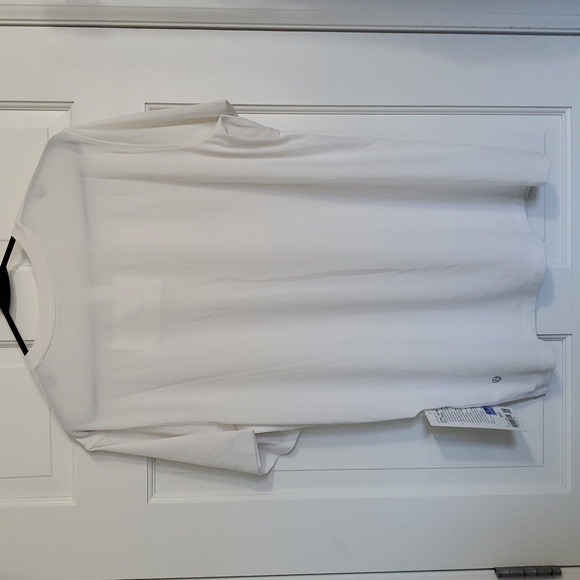 NWT Jersey Training Tee Short Sleeve White Sz 8or12 - Picture 2 of 3